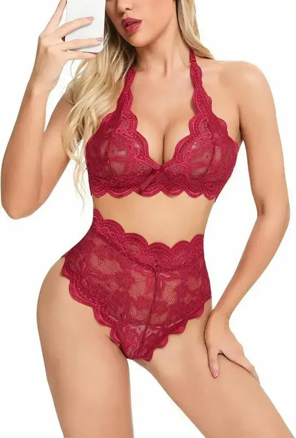 Lace Fancy Lingerie Set