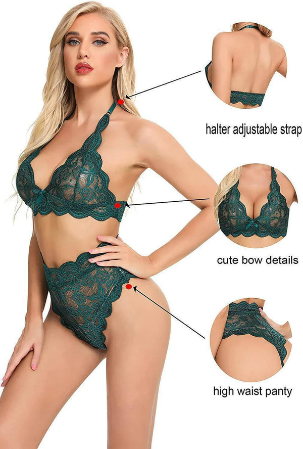 Lace Fancy Lingerie Set