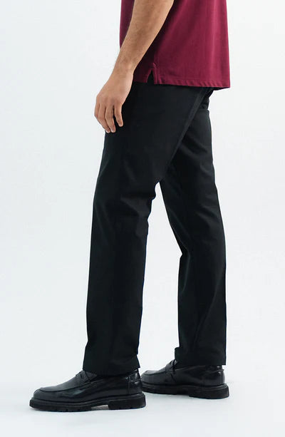 Wrinkle Free Slim Fit Pant - Black